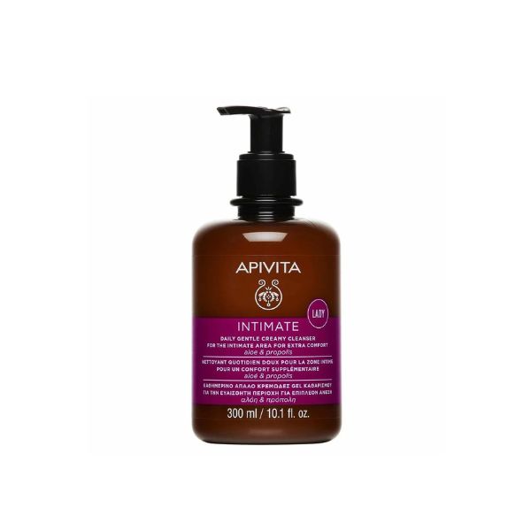 Apivita Intimate Lady - Gentle Creamy Cleanser for intimate area for extra comfort | Loolia Closet