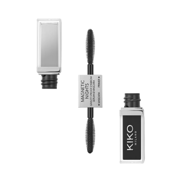 Kiko Milano Magnetic Nights Gravity-Proof Eyebrow Serum & Mascara 04 Loolia Closet