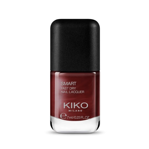Kiko Milano Smart Nail Lacquer 69 Pearly Burgundy