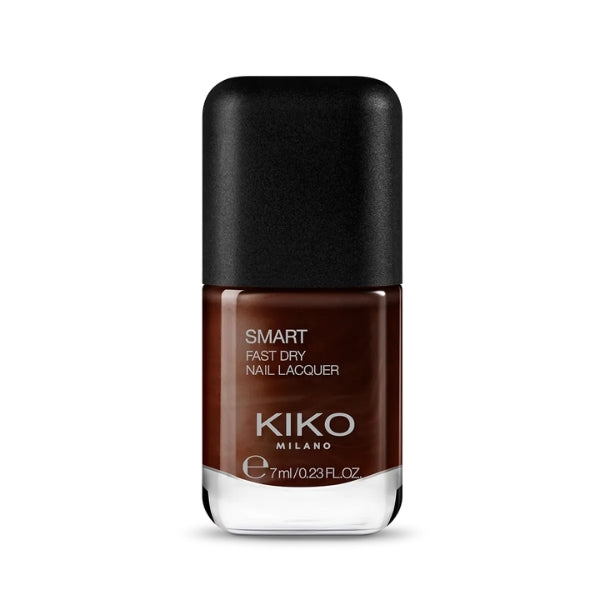 Kiko Milano Smart Nail Lacquer 92 Metallic Chocolate