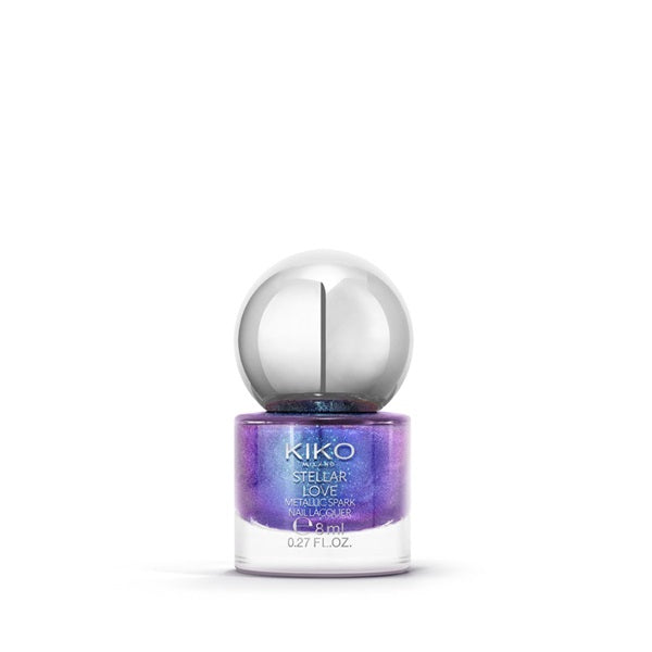 Kiko Milano Stellar Love Metallic Spark Nail Lacquer 04 Night Luxe