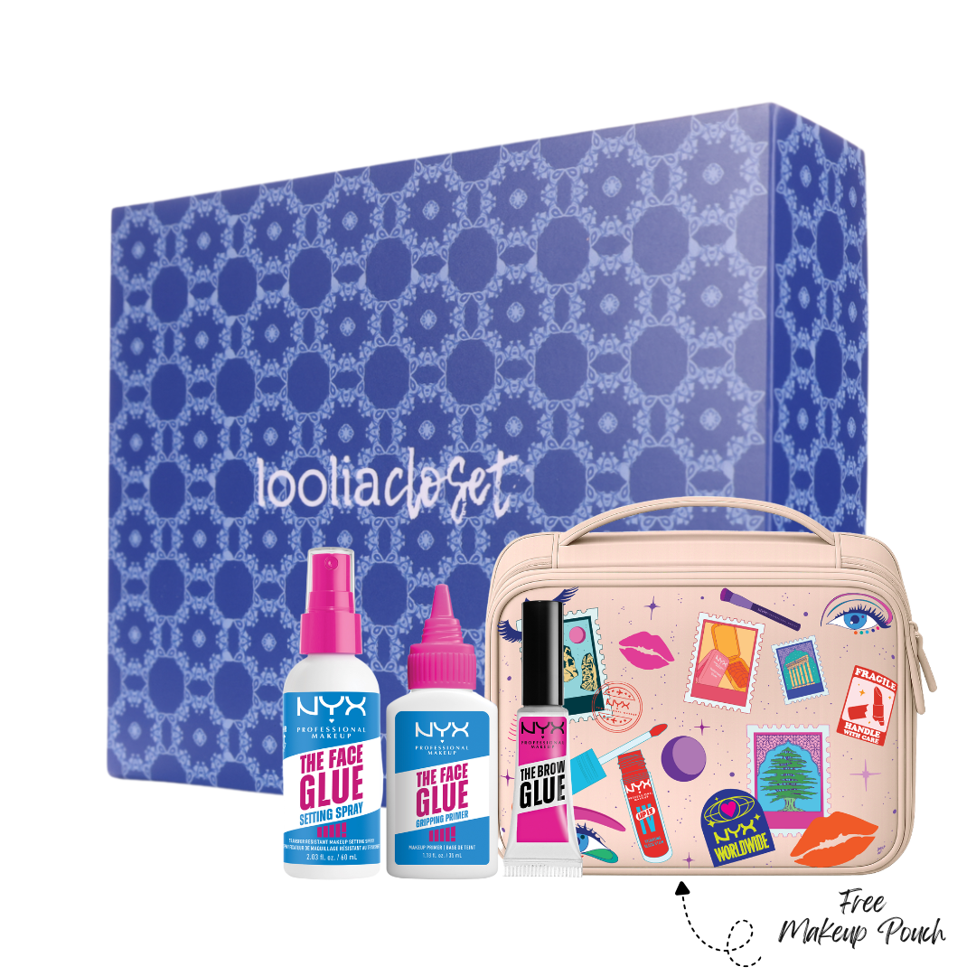 Face Glue Primer 35 mL + Glue Setting Spray 60 mL + Glue Instant Brow Styler + FREE Makeup Pouch + FREE Ramadan Gift Box