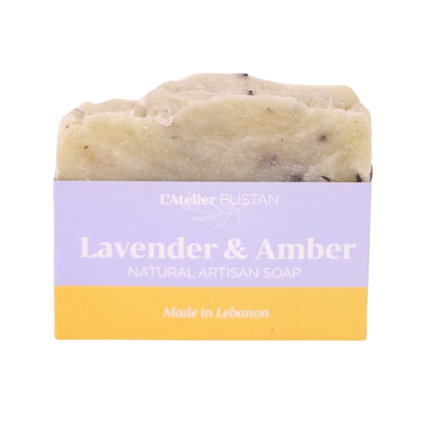 L'Atelier Bustan Lavender & Amber Soap | Loolia Closet