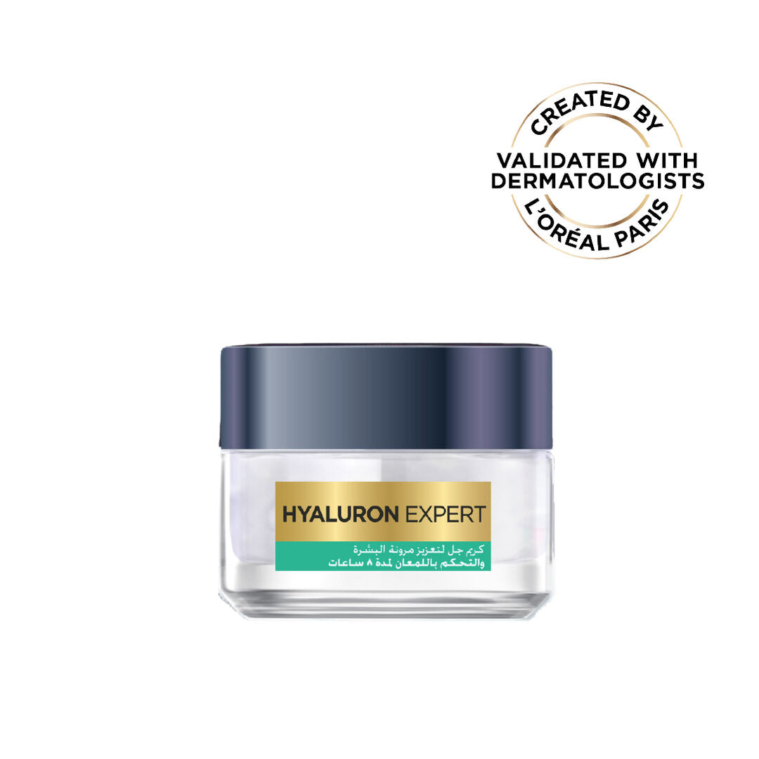 L’Oréal Hyaluron Expert oil control gel cream 50ml with hyaluronic acid and salicylic acid for oily skin