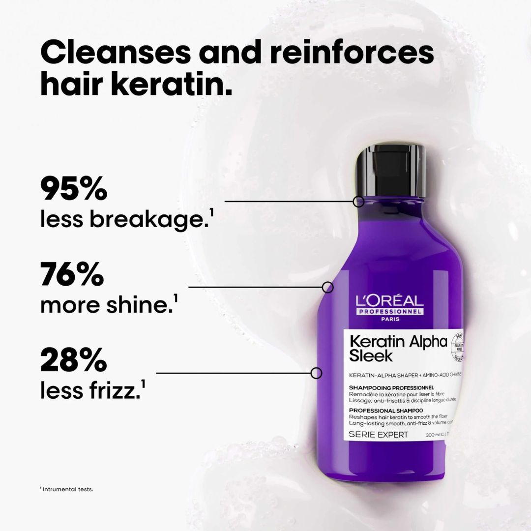 L’Oréal Professionnel Keratin Alpha Sleek Shampoo