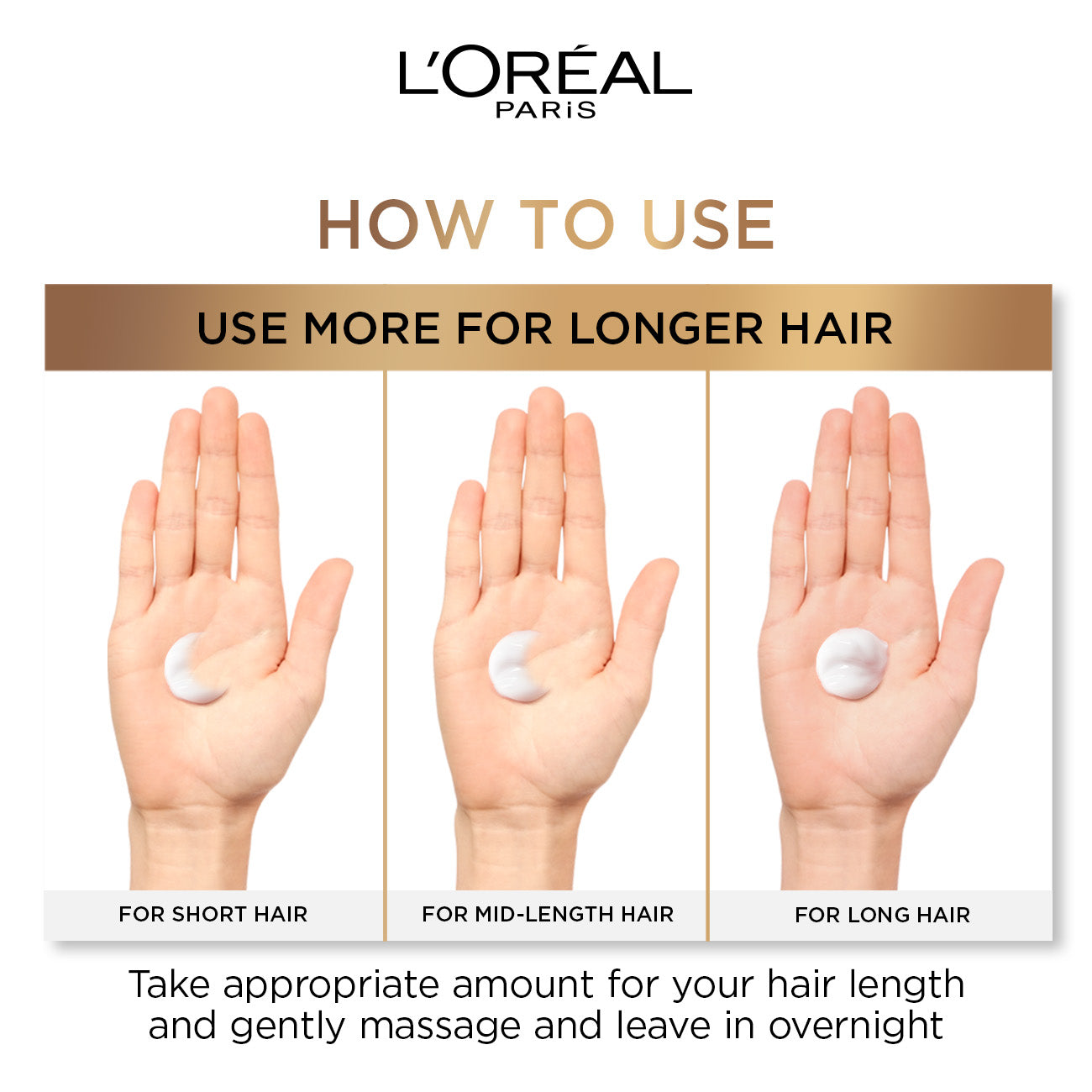 L'Oreal Paris - Elvive Hyaluron Moisture Filling Night Cream For Dehydrated Hair- For 4x More Hydrated Hair