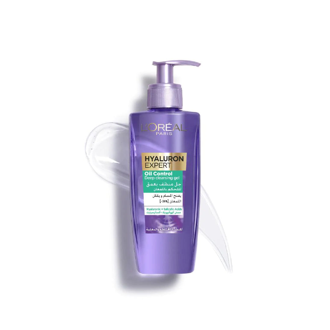 L'Oreal Paris - Hyaluron Expert Oil Control Deep Cleansing Gel