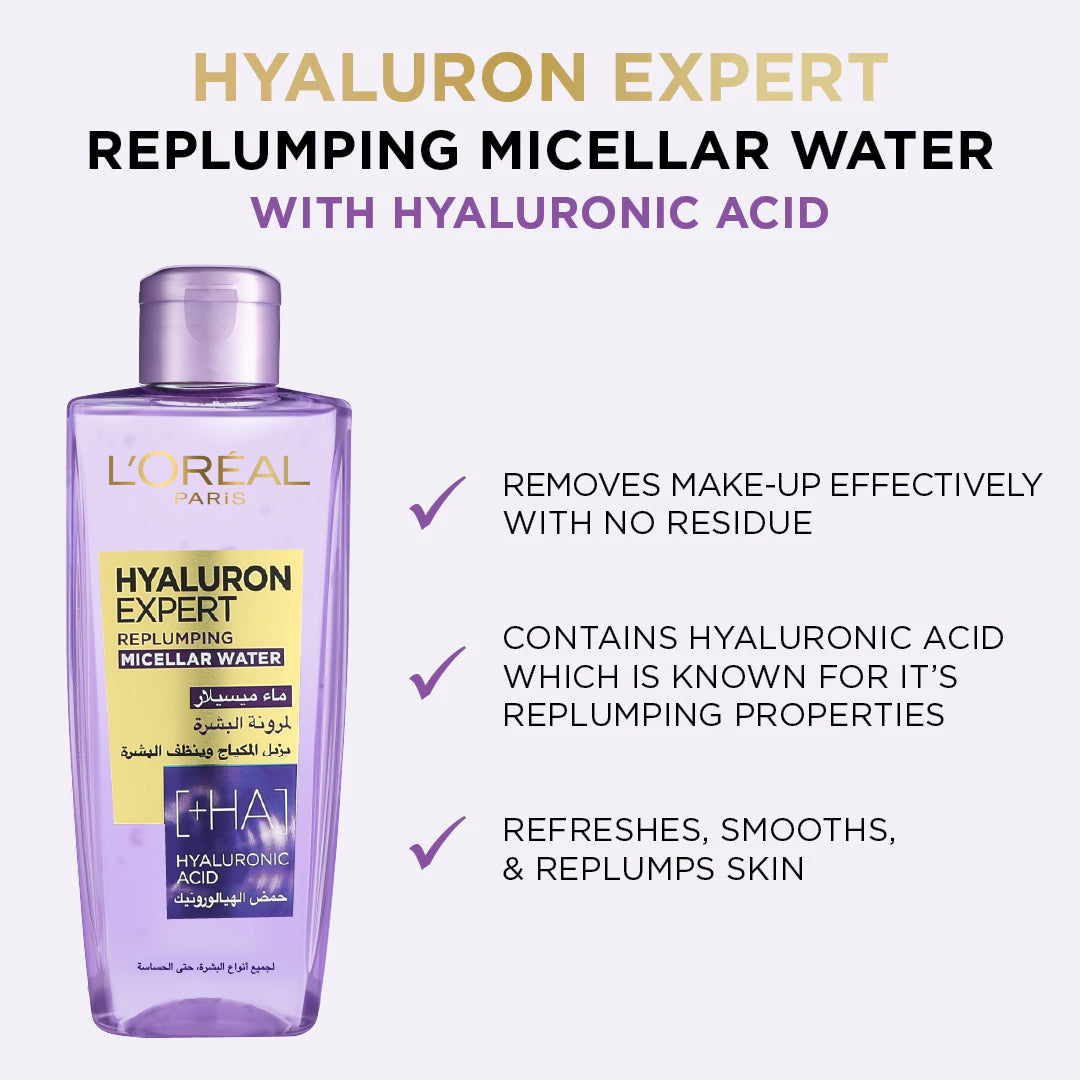 L'Oreal Paris - L'Oréal Paris Hyaluron Expert Replumbing Micellar