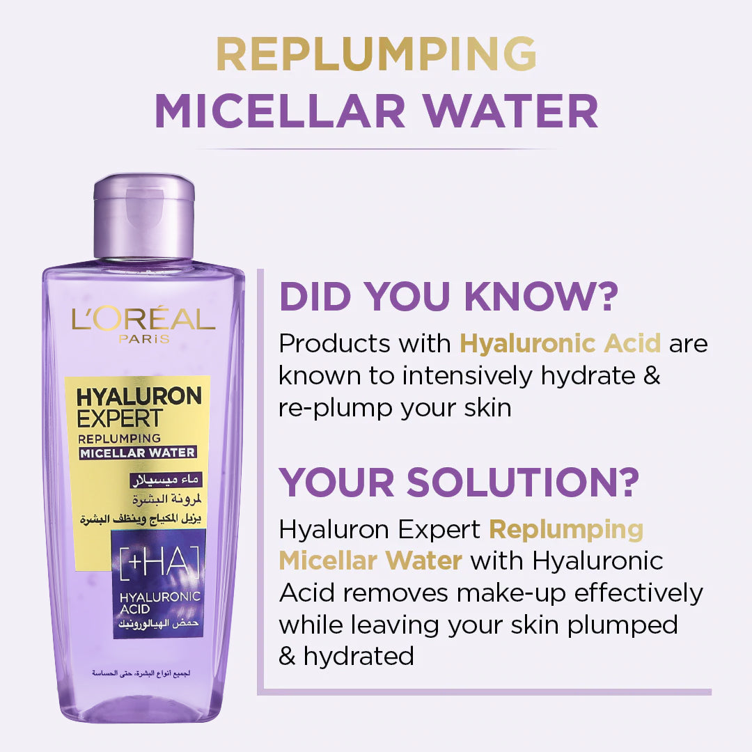 L'Oreal Paris - L'Oréal Paris Hyaluron Expert Replumbing Micellar