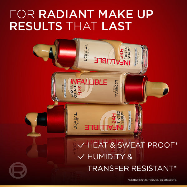 Infallible 24H Tinted Serum - Features