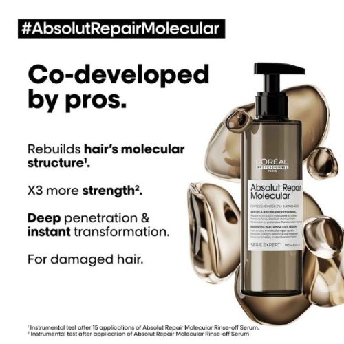 L'Oréal Professionnel Sulfate-Free Molecular Repairing Shampoo For Damaged Hair