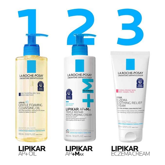 Lipikar AP+MAX Triple Repair Moisturizing Cream 400mL