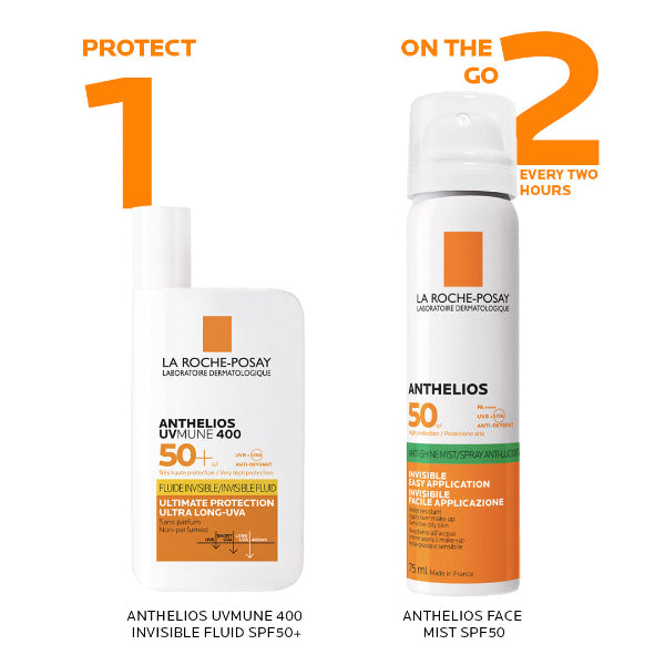 La Roche-Posay Anthelios Invisible Sunscreen Face Mist SPF50