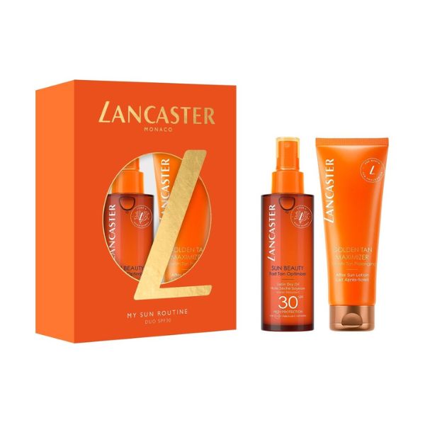Lancaster Sun Beauty Spring Set Satin Dry Oil
