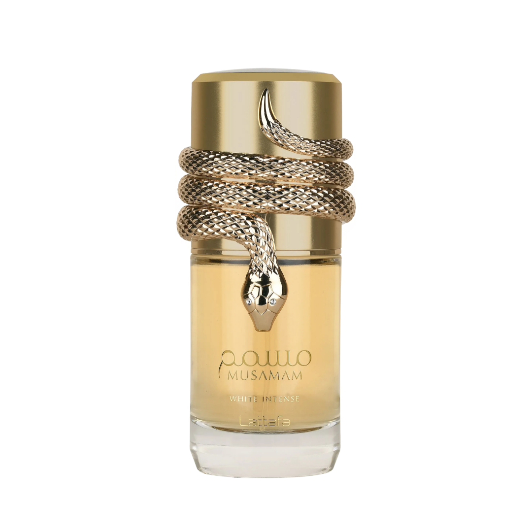 Lattafa Musamam White Intense unisex perfume 100ml bottle