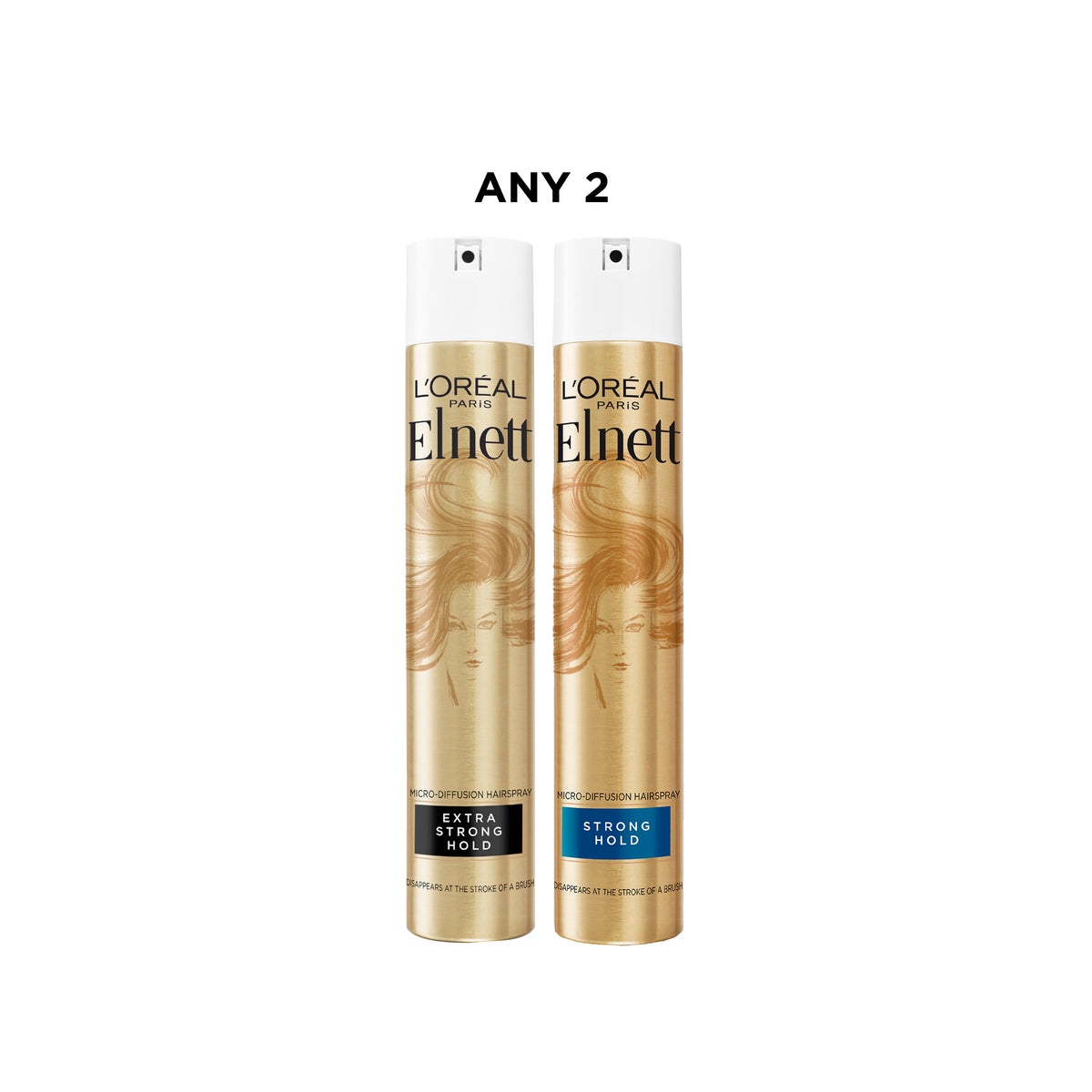 2x Elnett Hairspray At 20% OFF