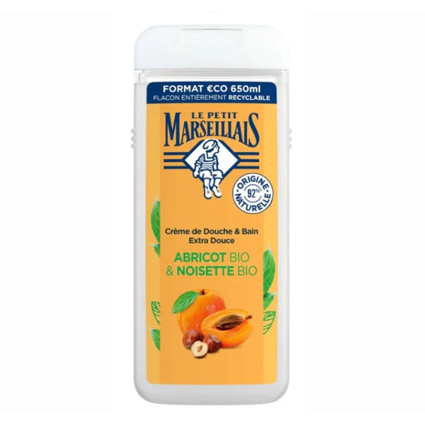Le Petit Marseillais Shower Gel Apricot Hazelnut 650ml Loolia Closet