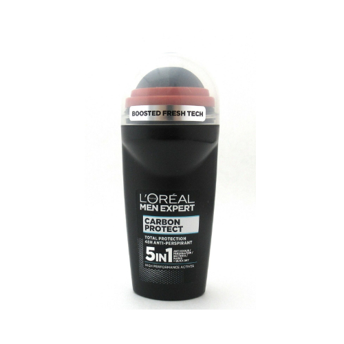 L'Oréal Paris Men Expert- Carbon Protect 5 In 1- Deodorant Roll-On | Loolia Closet