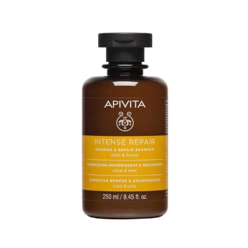 Apivita Intense Repair - Nourish & Repair Shampoo for Dry Damaged Hair | Loolia Closet