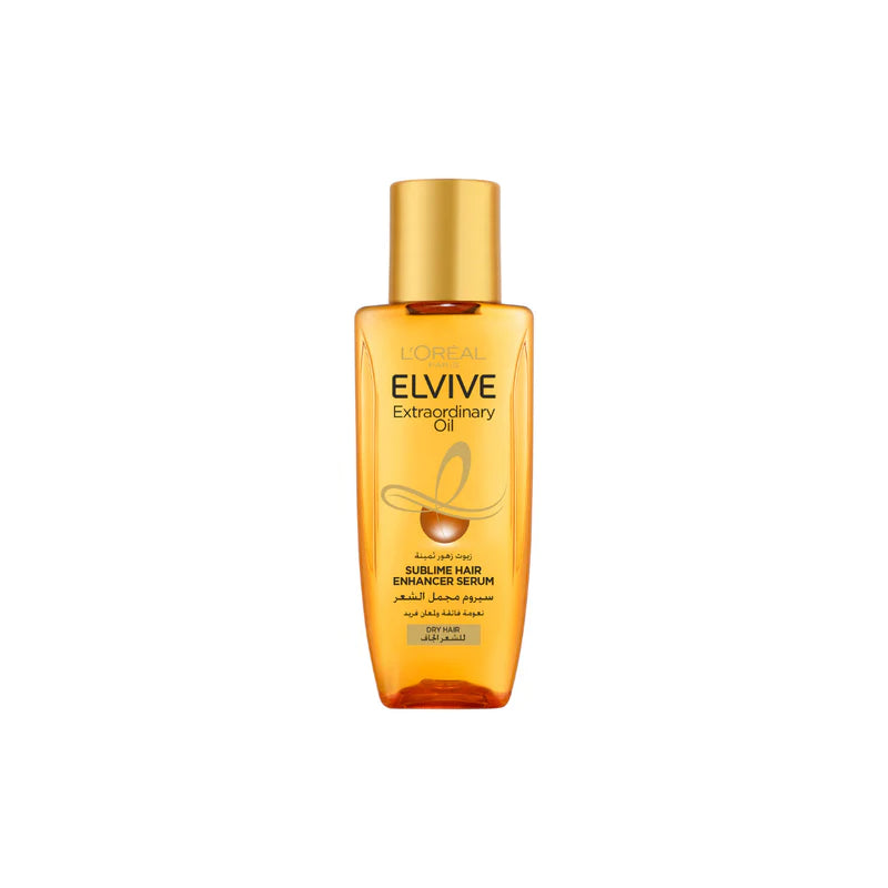 L'Oréal Paris Elvive Extraordinary Hair Oil Treatment, Non-Sticky Serum For Dry Hair | Loolia Closet