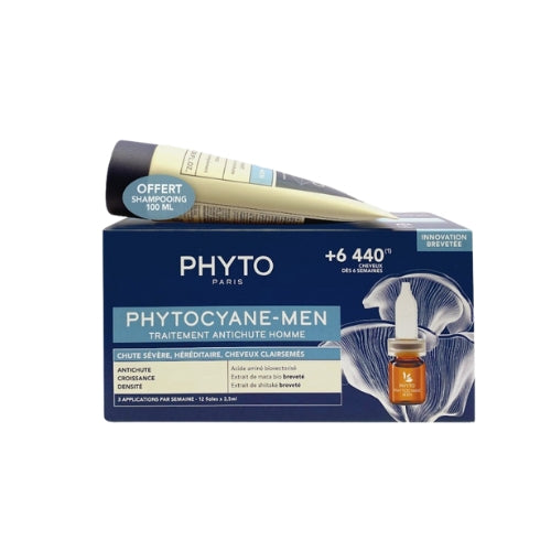 Phyto Phyto Coffret Men Phytocyane Progressive + 100ml Men Shampoo as a Gift | Loolia Closet