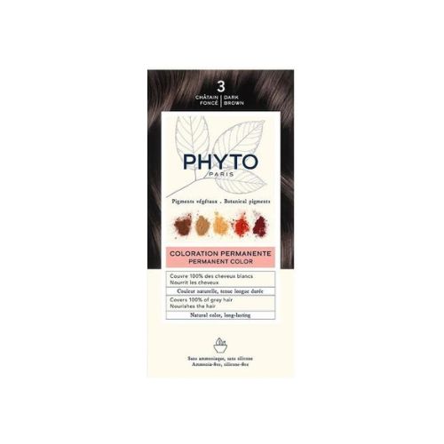 Phyto Hair Coloration - 3 Dark Brown