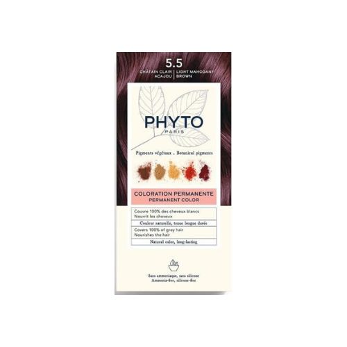 Phyto Hair Coloration - 5.5 Light Mahogany Brown