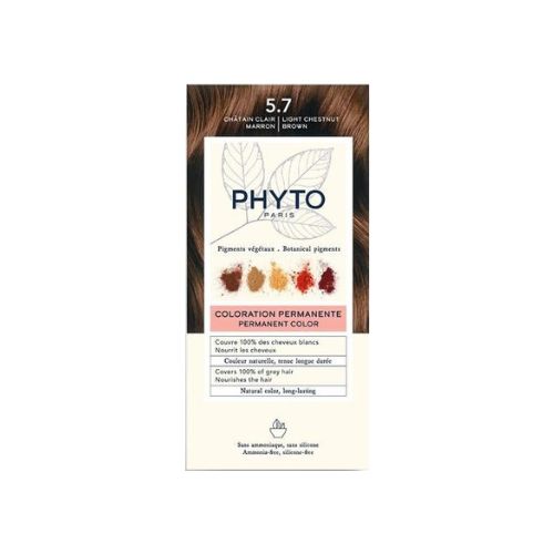 Phyto Hair Coloration - 5.7 Light Chestnut Brown