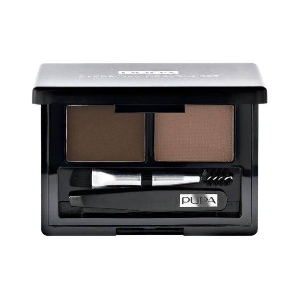 Pupa Eyebrow Design Set - Perfect Eyebrow Brown