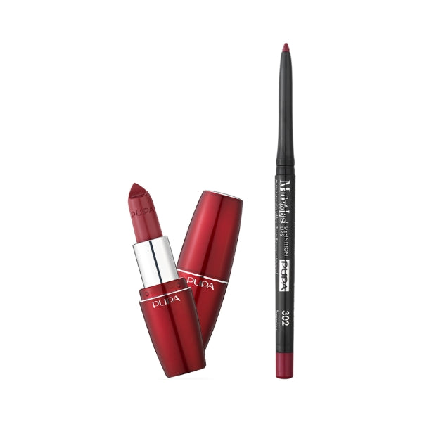 Pupa Kit Pupa Volume Vintage Red