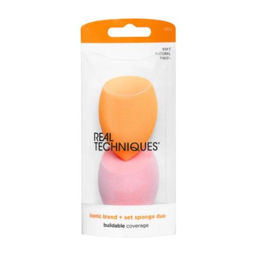 Real Techniques - Iconic Blend + Set Makeup Sponge Duo