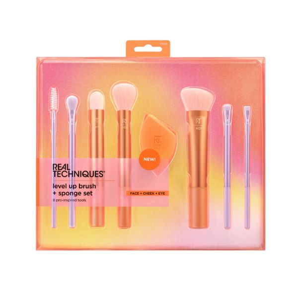 Real Techniques Level Up Brush + Sponge Set | Loolia Closet