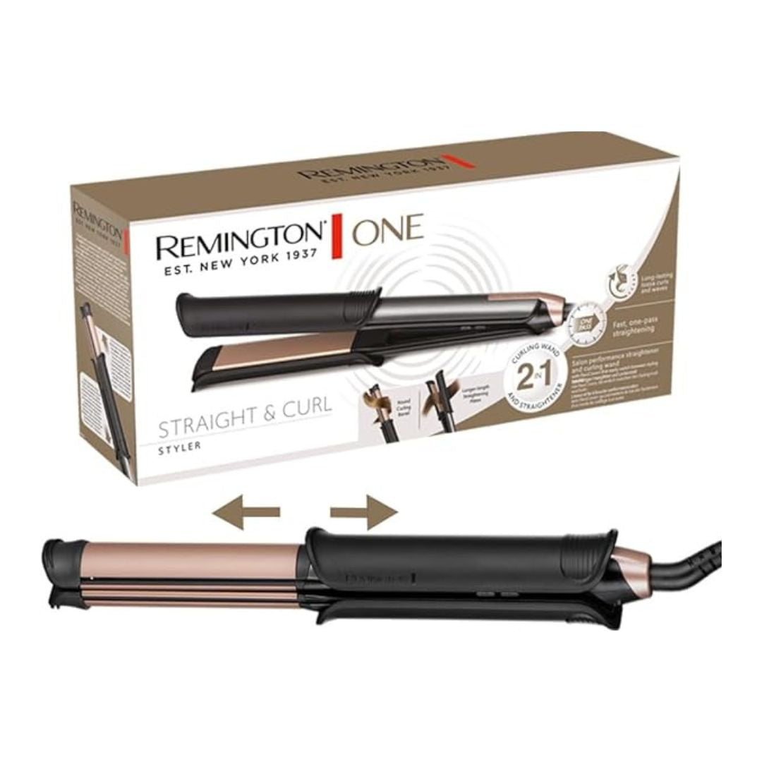  Remington ONE Straight &amp; Curl Styler