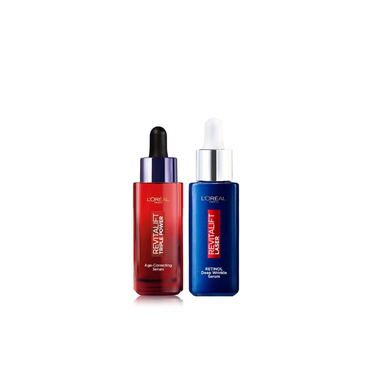 Revitalift Triple Power Serum + Laser Retinol Deep Wrinkle Night Serum At 10% OFF