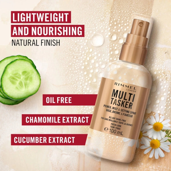 Multi Tasker Primer, Mist & Setting Spray - Features