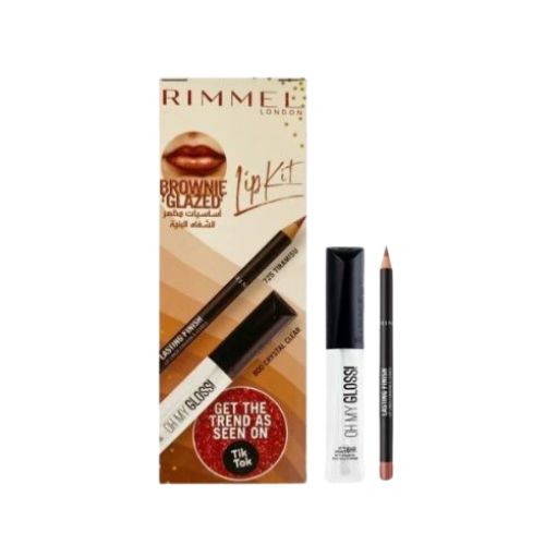 Rimmel Oh My Gloss! Lip Gloss + Lasting Finish Lip Liner - Lip Kit