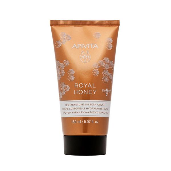 Apivita Royal Honey - Rich Moisturizing Body Cream | Loolia Closet