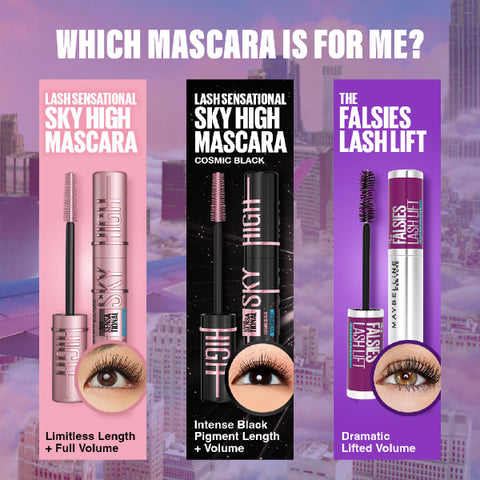 Lash Sensational Sky High Mascara - Volumizing & Lengthening Black