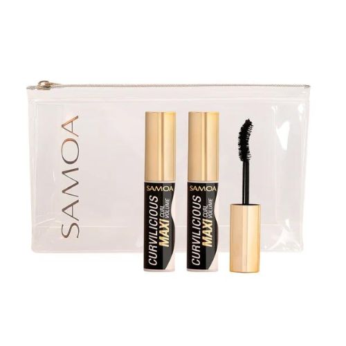 Samoa Cosmetics 2 Curvilicious + Skin Envy Pouch | Loolia Closet