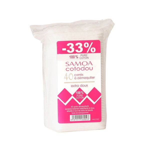 Samoa Cosmetics - Cotodou Cotton Square Pads