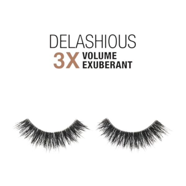 Samoa Cosmetics Delashious 3X Volume-Exuberant False Eyelashes | Loolia Closet