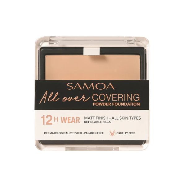 Samoa Cosmetics - Powder Foundation All Over Covering