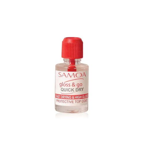 Samoa Cosmetics Gloss and Go Quick Dry | Loolia Closet