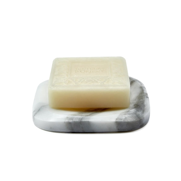 Senteurs D'Orient Marble Soap Plate White