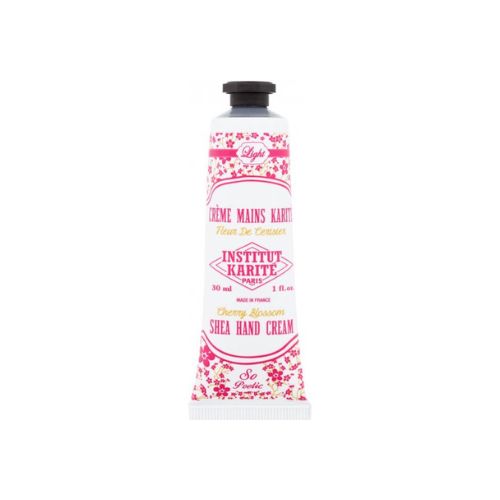 Institut Karité Paris Shea Hand Cream Cherry Blossom Tube 30 ML | Loolia Closet