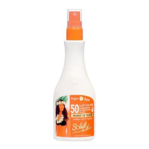 Soleil Des lles - Lait Solaire Hydratant - Parfum Tiaré SPF 50