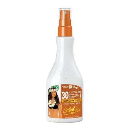 Soleil Des lles - Lait Solaire Hydratant - Parfum Tiare Spf30