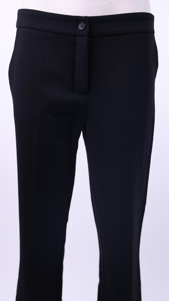 SPELL Spell classic black pants flared cutS | Loolia Closet