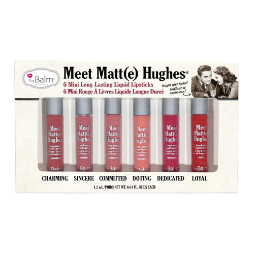 The Balm Meet Matt(e) Hughes 6-pc Mini Kit | Loolia Closet