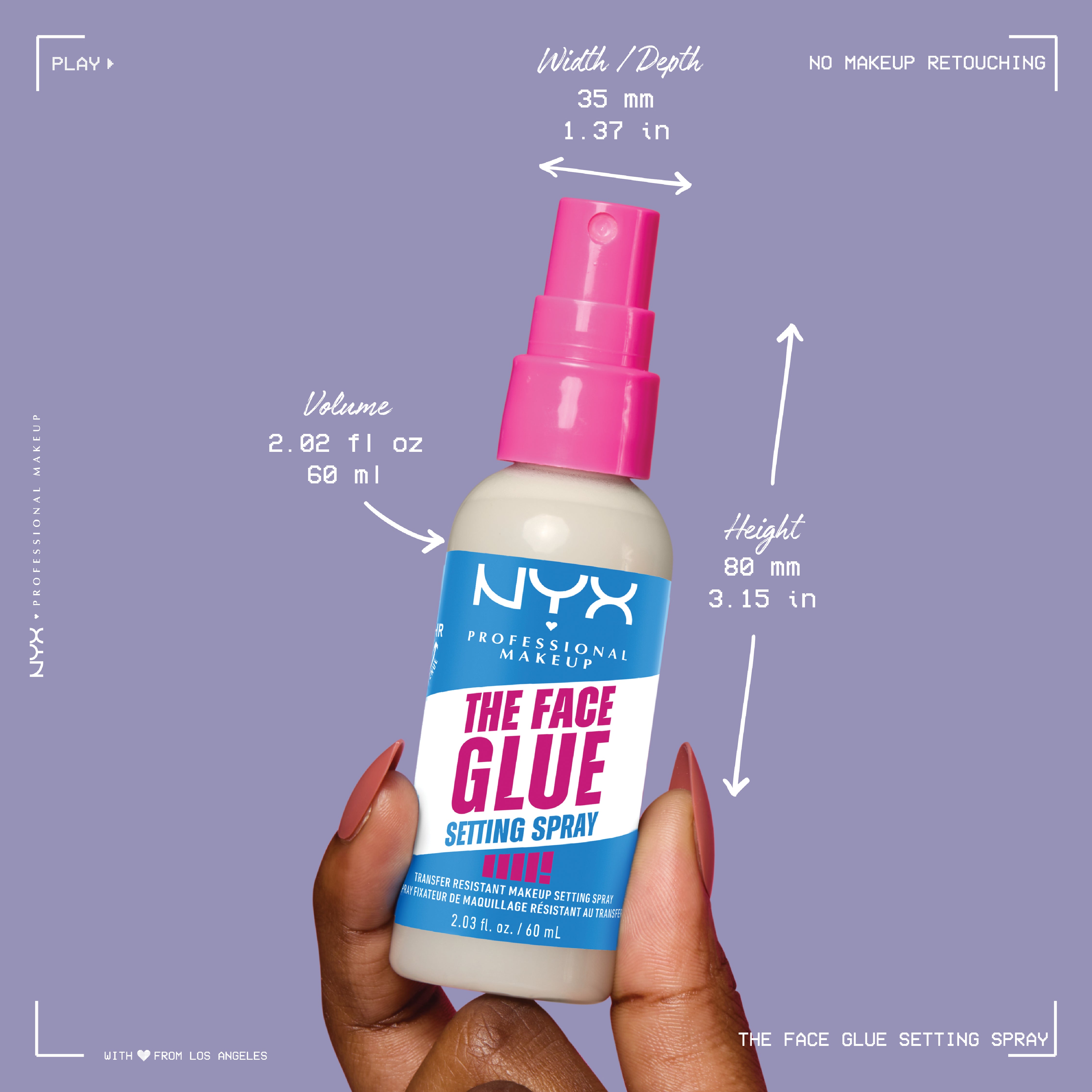 The Face Glue Setting Spray